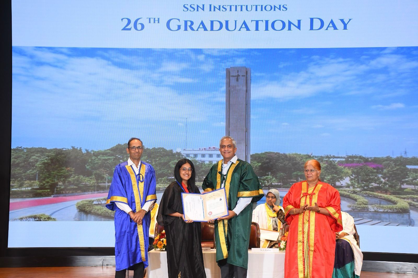 SSN College of Engineering, Chennai celebrates 26th Graduation Day, over 959&nbsp;students were conferred degrees